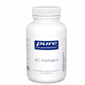 A.C. Formula II 120 vcaps by Pure Encapsulations