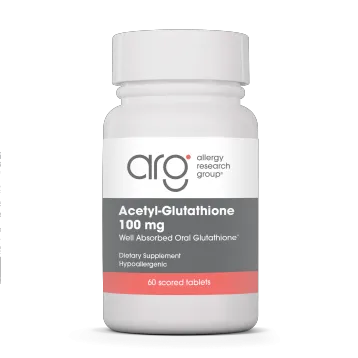 Acetyl-Glutathione 100 mg 60 tabs by Allergy Research Group