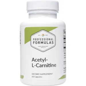 Acetyl-L-Carnitine 500 mg 60 caps by Professional Formulas