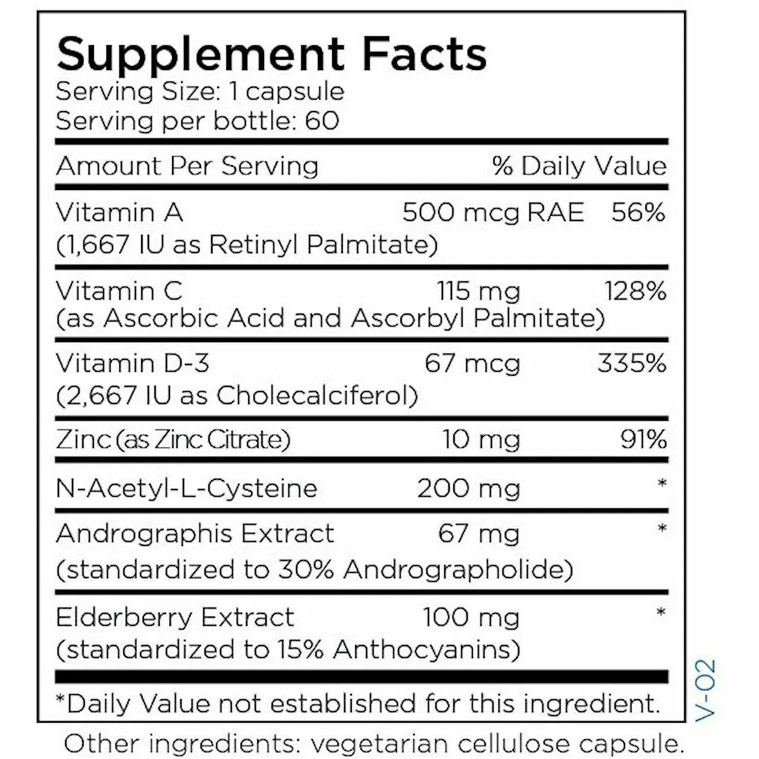 Acute Immune Boost 60 caps by Metabolic Maintenance