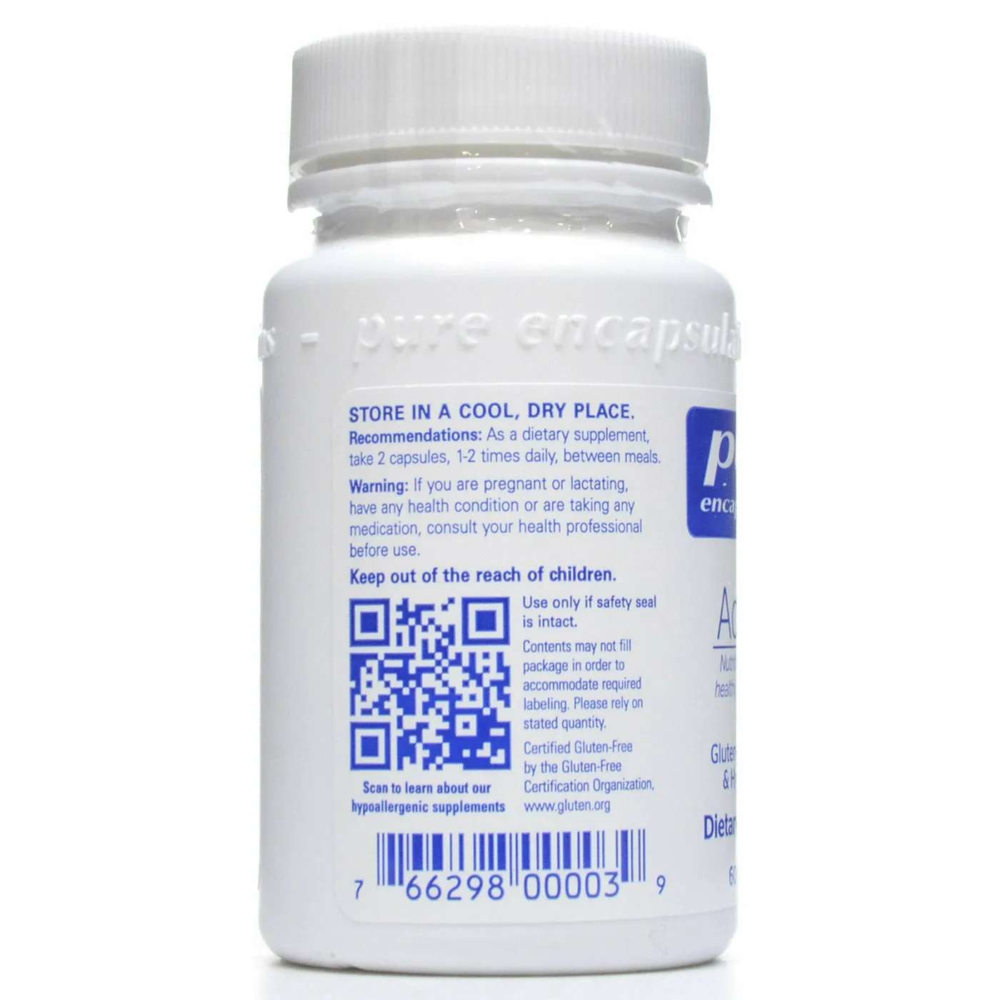 Adrenal 60 vcaps by Pure Encapsulations