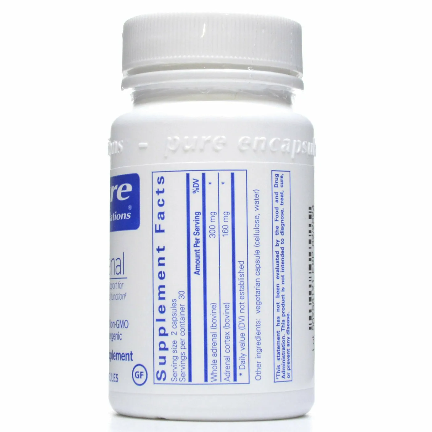 Adrenal 60 vcaps by Pure Encapsulations