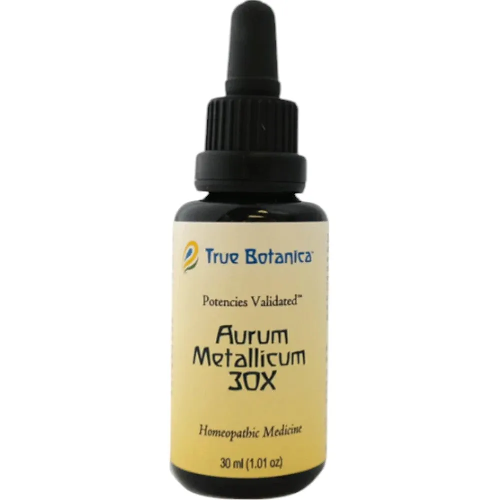 Aurum Metallicum 30X 30 mL by True Botanica