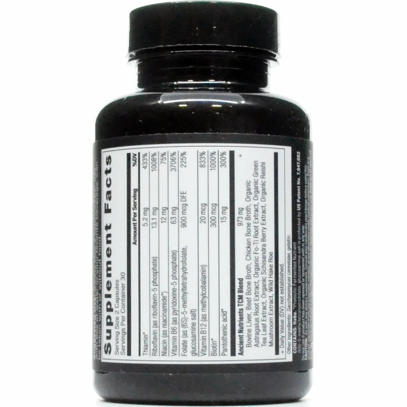B Complex 60 caps By Ancient Nutrition