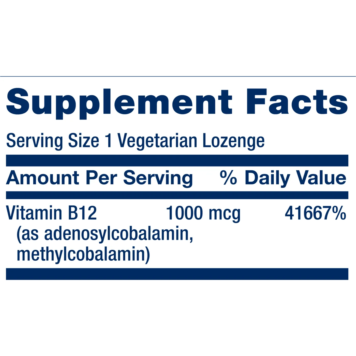 B12 Elite 60 lozenges by Life Extension