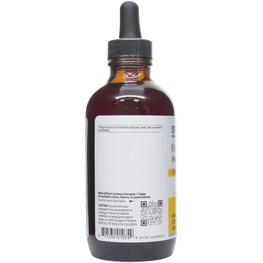 B12 Liquid (Methylcobalamin) 1 mg by Klaire Labs/SFI Health