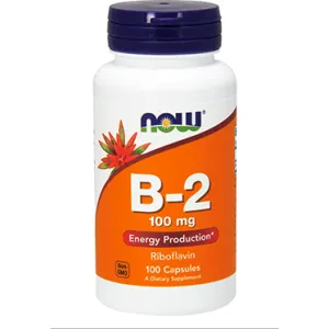 B2 100 mg 100 caps by NOW