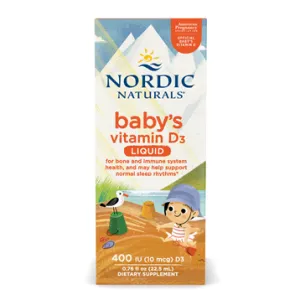 Baby's Vitamin D3 Liquid .76 fl oz by Nordic Naturals