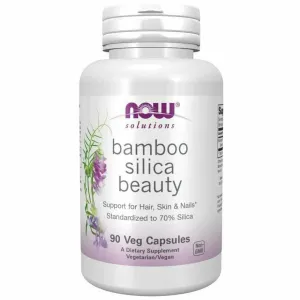 Bamboo Silica Beauty 90 vegcaps By NOW