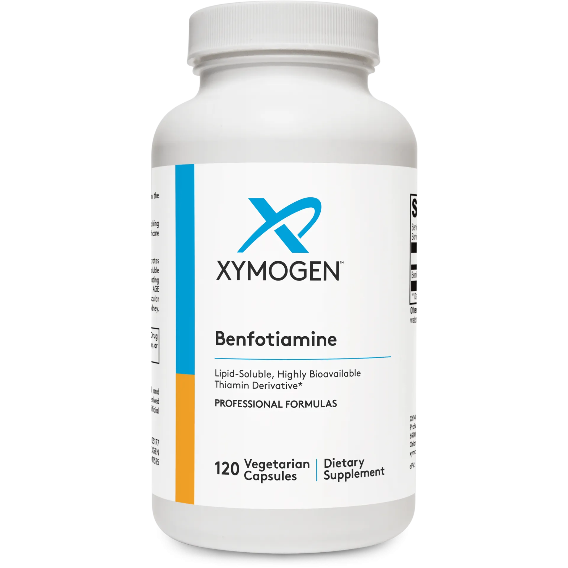 Benfotiamine 120 Capsules by Xymogen