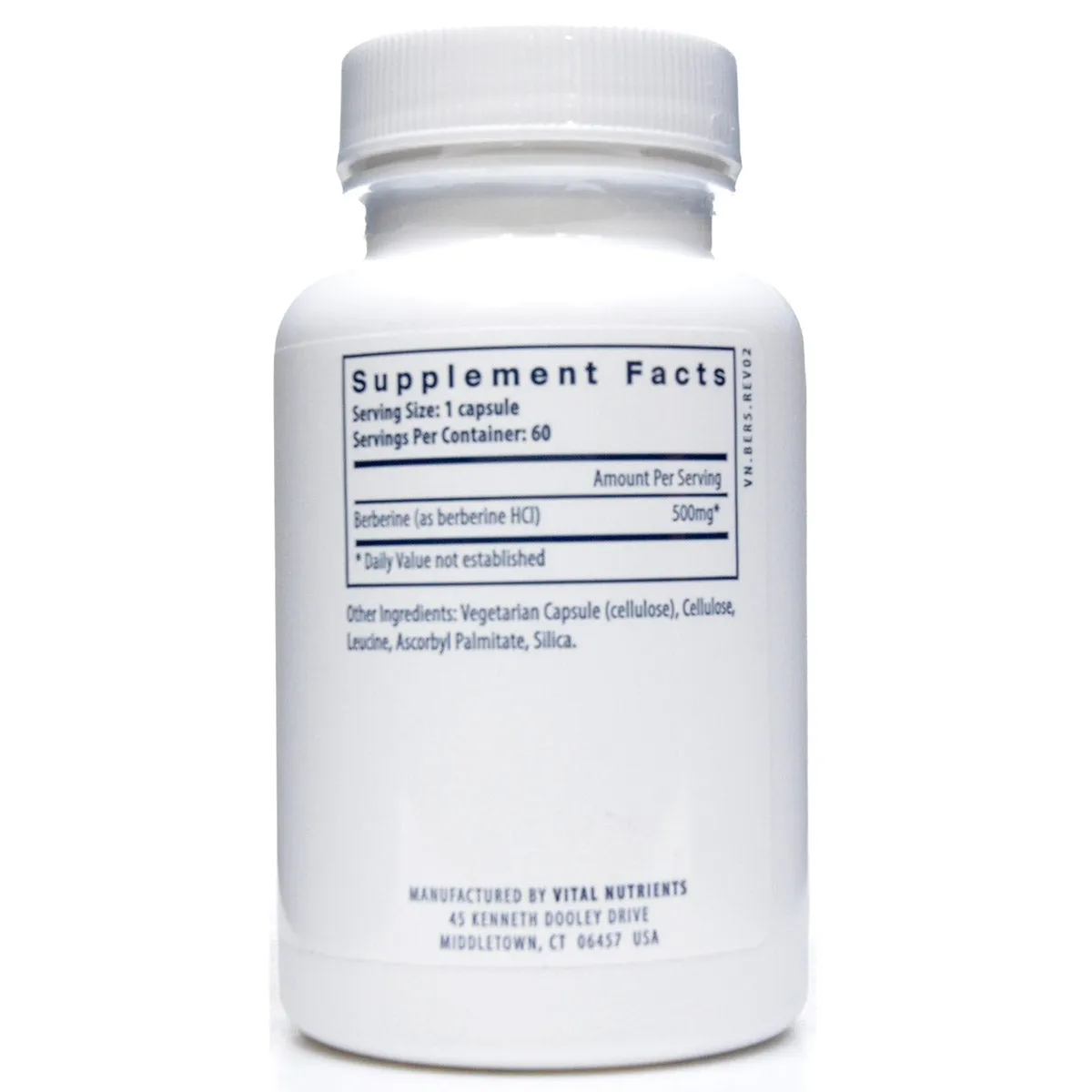 Berberine 500 mg 60 caps by Vital Nutrients