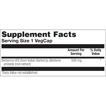 Berberine 500 mg 60 vcaps by Solaray