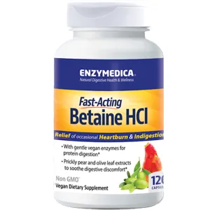 Betaine HCl 120 caps by Enzymedica