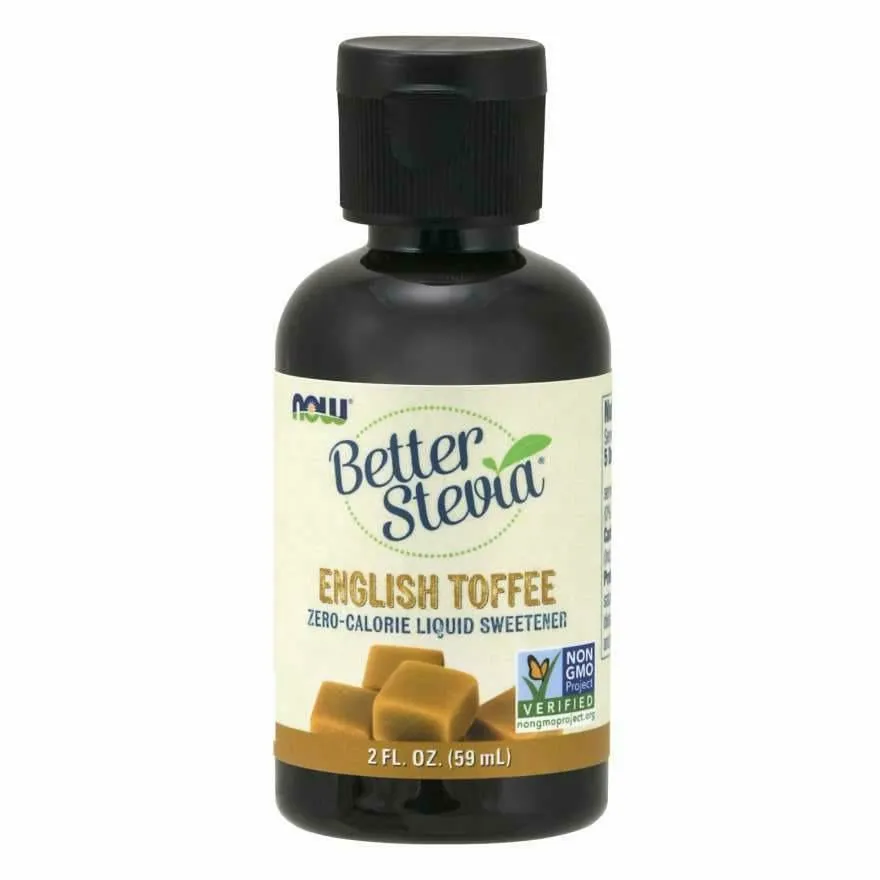 Better Stevia English Toffee 2 oz By Now