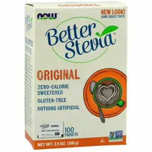 Better Stevia Packets 100 packets by Now