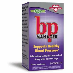 BP Manager 90 tabs by Nature's Way