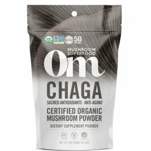 Chaga Organic Mushroom Powder by Om Mushroom