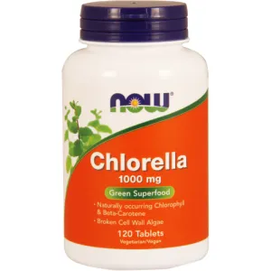 Chlorella 1000 mg 120 tabs by NOW