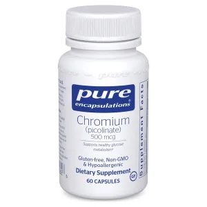 Chromium (picolinate) 500 mcg by Pure Encapsulations