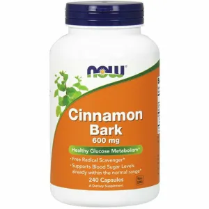 Cinnamon Bark 600 mg 240 caps by NOW