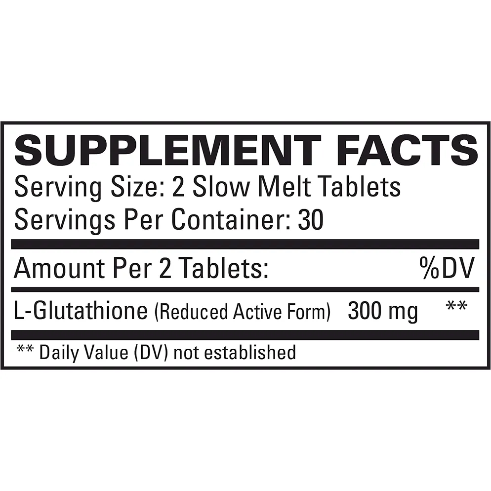 Clinical Glutathione 60 tabs by EuroMedica