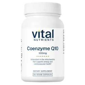CoEnzyme Q10 100 mg 60 caps by Vital Nutrients