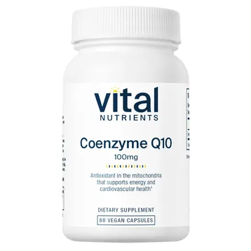 CoEnzyme Q10 100 mg 60 caps by Vital Nutrients