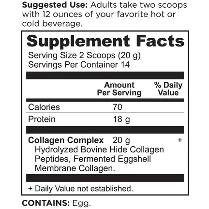Collagen Peptides Powder 9.88 oz by Ancient Nutrition