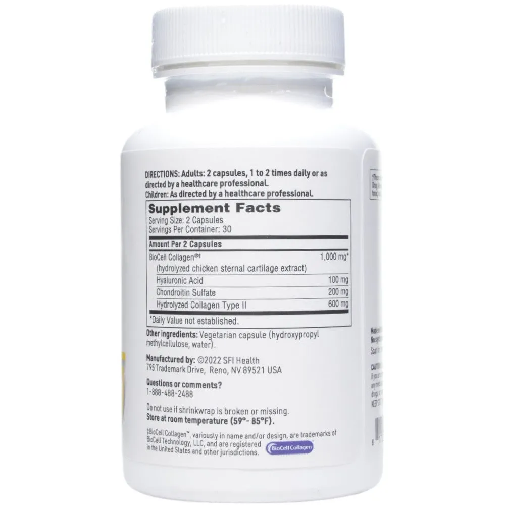 Collagen Type II 500 mg 60 vcaps by Klaire Labs/SFI Health