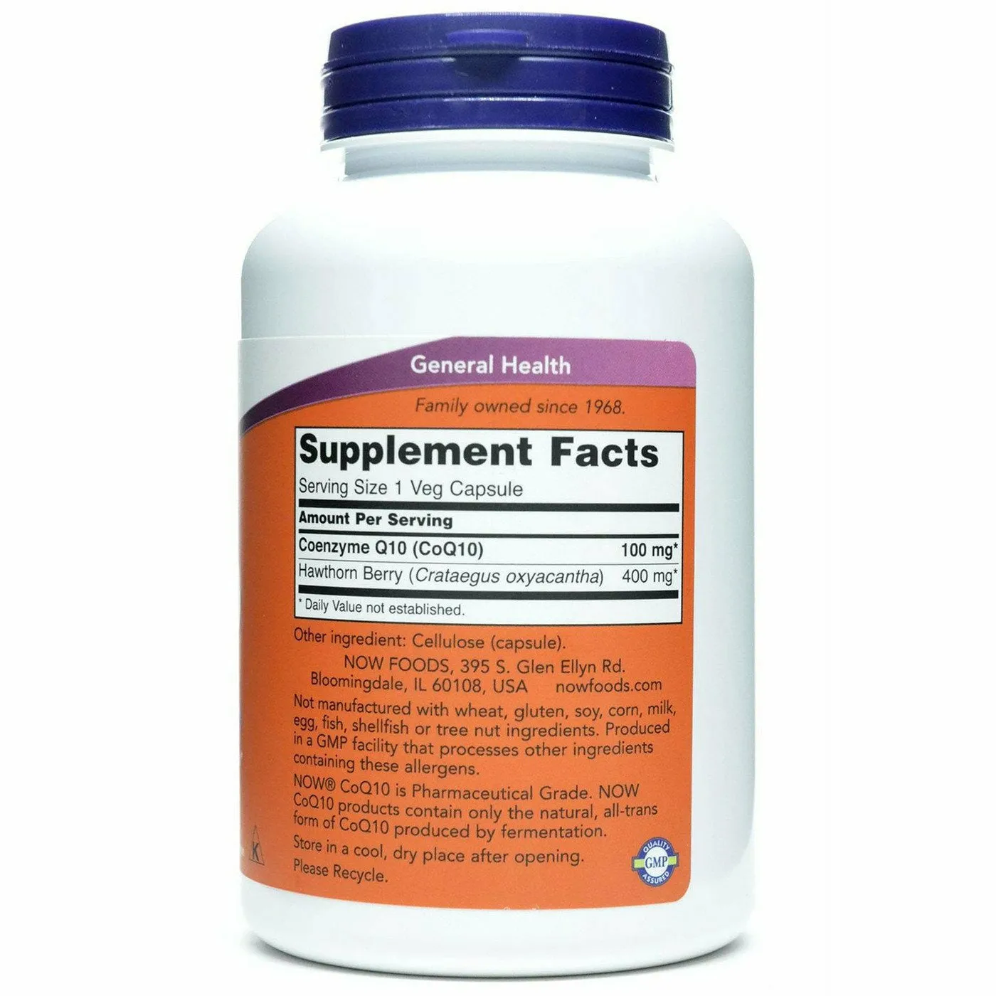 CoQ10 100 mg 180 vcaps by NOW