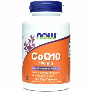 CoQ10 100 mg 180 vcaps by NOW