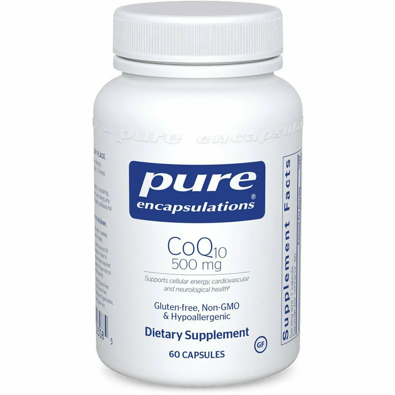 CoQ10 500 mg 60 vcaps by Pure Encapsulations