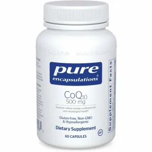 CoQ10 500 mg 60 vcaps by Pure Encapsulations