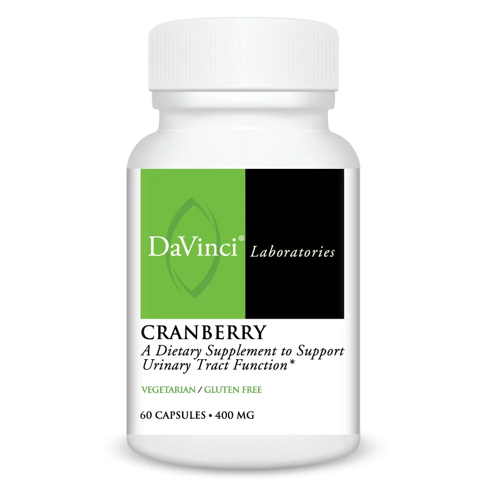 Cranberry 400 mg 60 caps by Davinci Labs