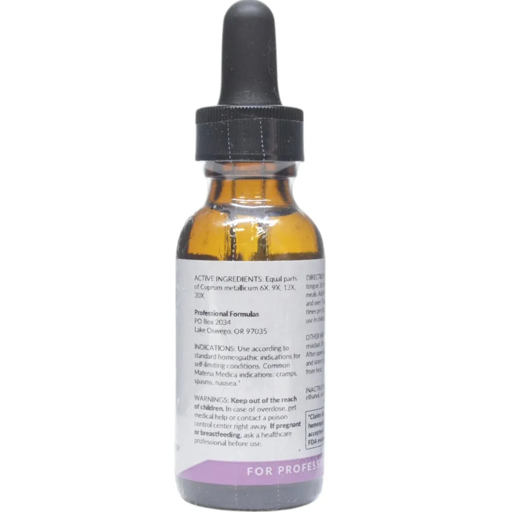 Cuprum metallicum 1 oz by Professional Formulas