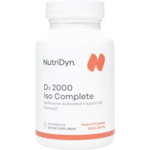 D3 2000 Iso Complete 90 capsules by Nutri-Dyn