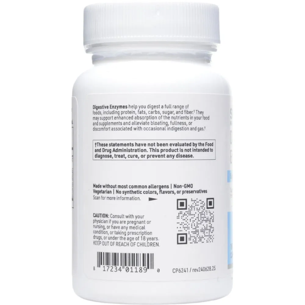 Digestive Enzymes 180 caps by Klaire Labs/SFI Health