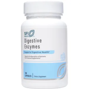 Digestive Enzymes 180 caps by Klaire Labs/SFI Health