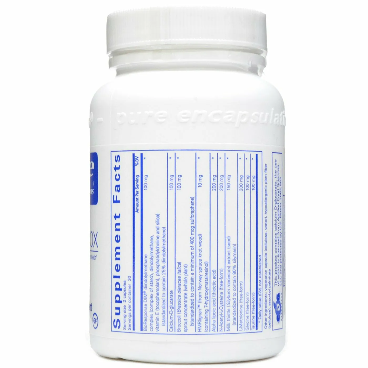 DIM Detox 60 vcaps by Pure Encapsulations