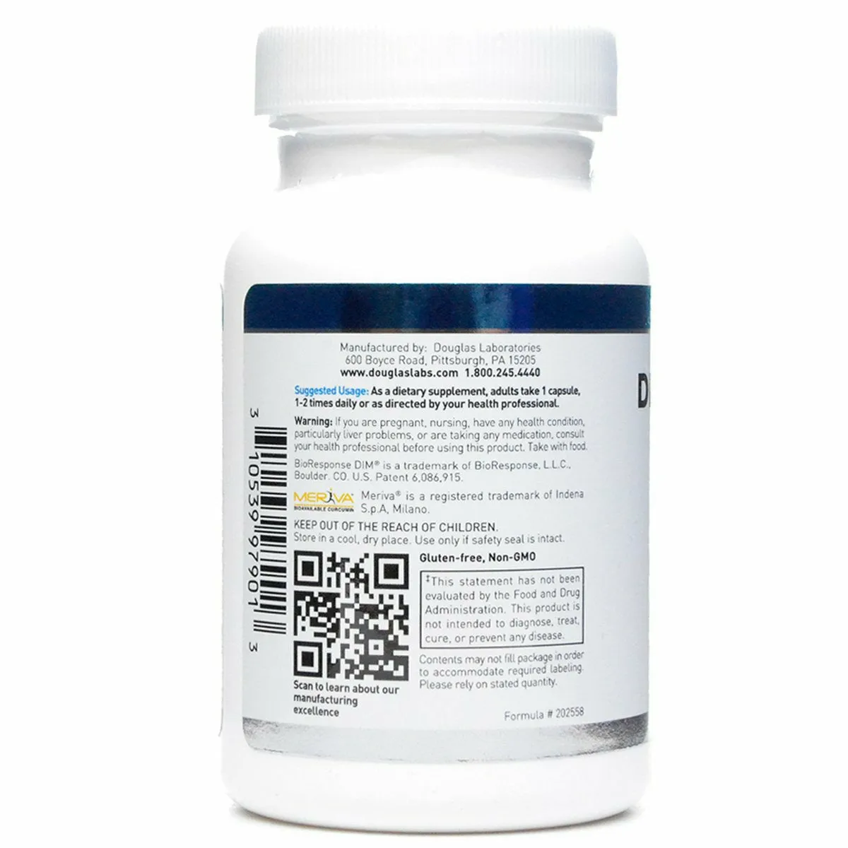 DIM Enhanced 60 vcaps by Douglas Labs