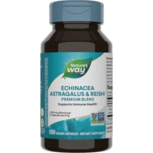 Echinacea Astragalus & Reishi 100 caps by Nature's Way