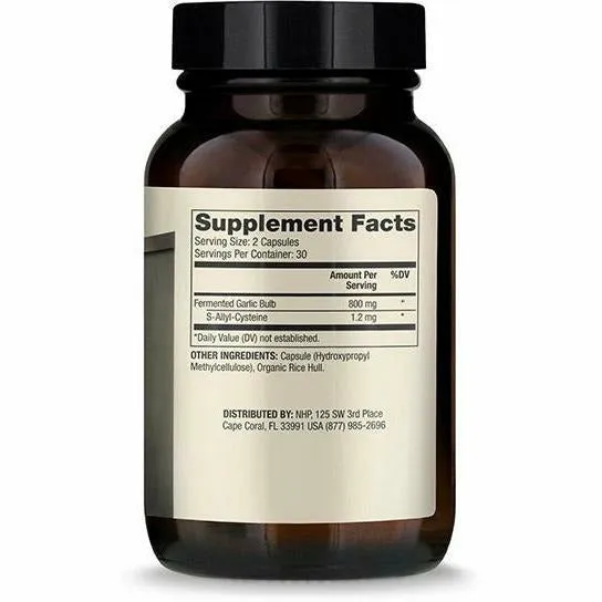 Fermented Black Garlic 60 caps by Dr. Mercola
