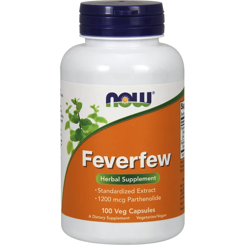 Feverfew 100 caps by NOW