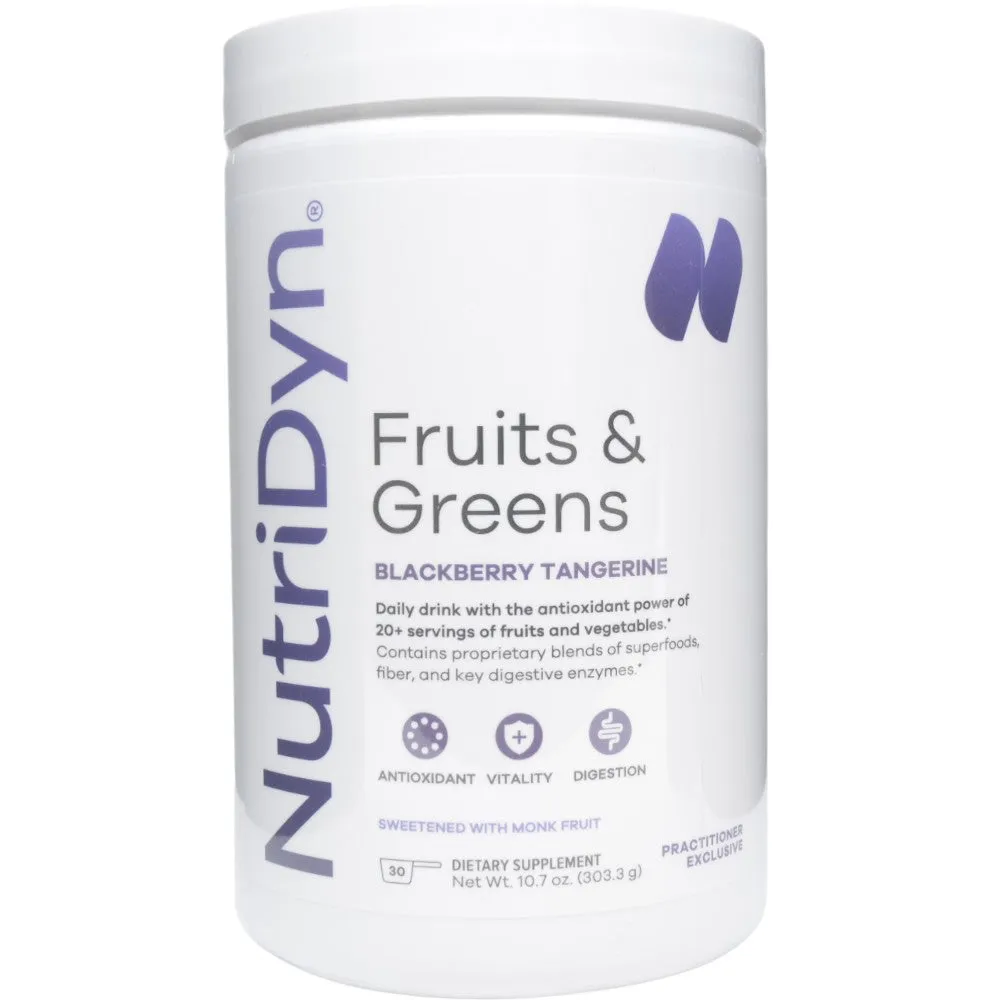 Fruits & Greens Blackberry Tangerine with Monk Fruit by Nutri-Dyn