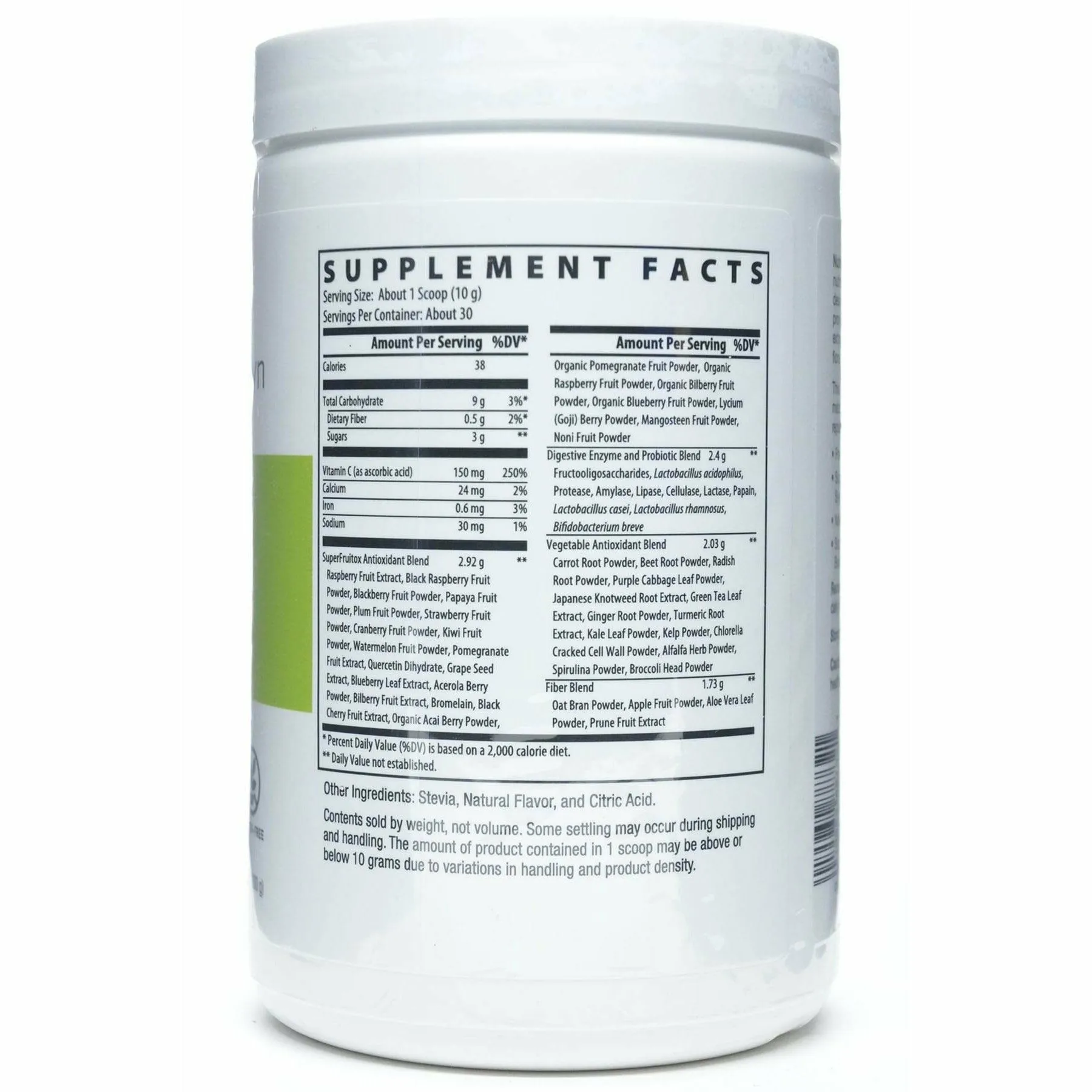 Fruits & Greens Green Tea Melon by Nutri-Dyn