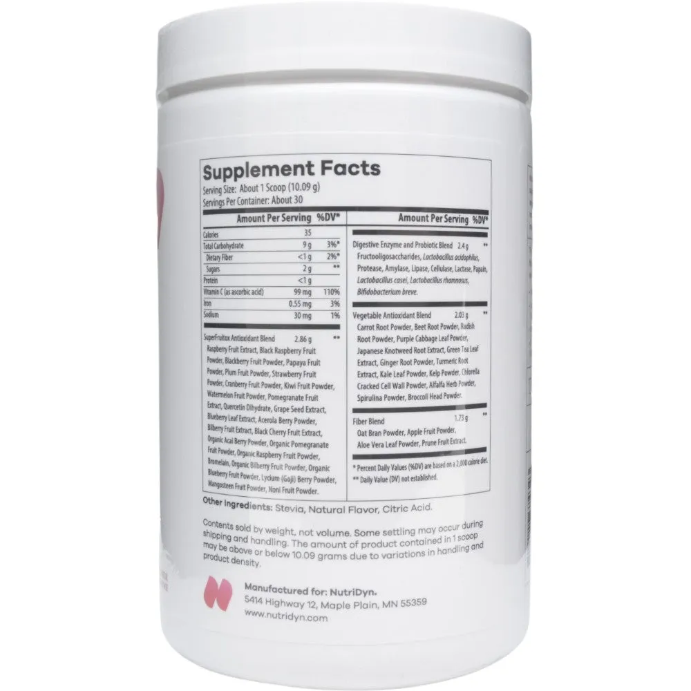 Fruits & Greens Strawberry Kiwi by Nutri-Dyn