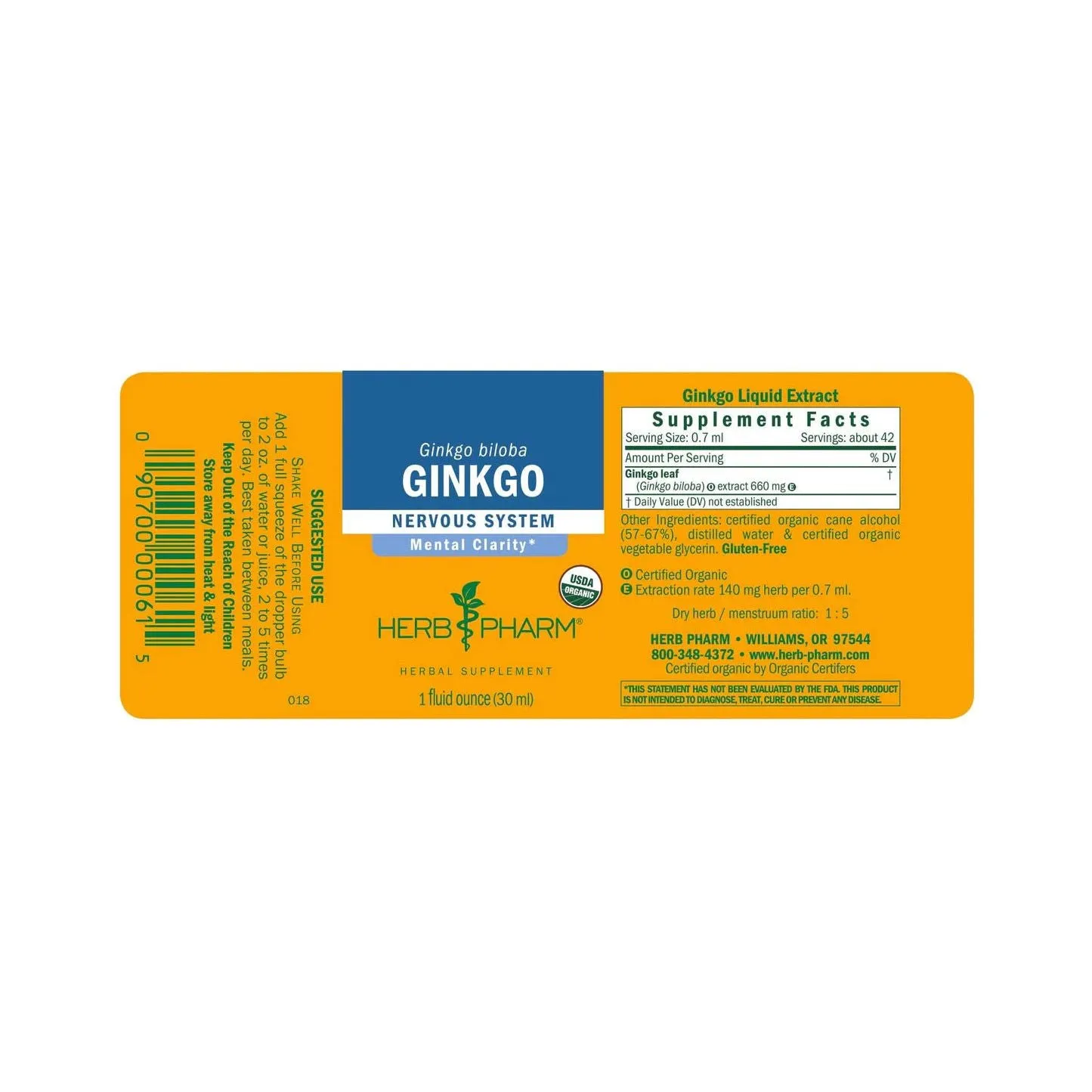Ginkgo by Herb Pharm