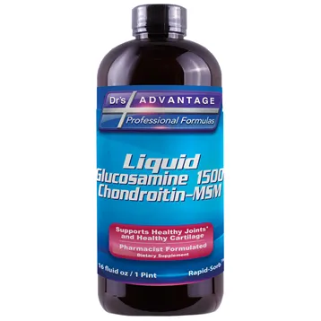 Glucosamine 1500 Chondroitin MSM 16 oz by Dr.'s Advantage