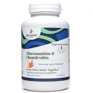 Glucosamine & Chondroitin 120 caps by BioActive Nutrients