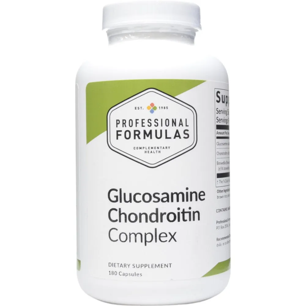 Glucosamine Chondroitin Complex 180 caps by Professional Formulas